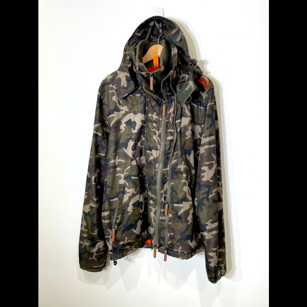 MENS SUPERDRY CAMO JACKET